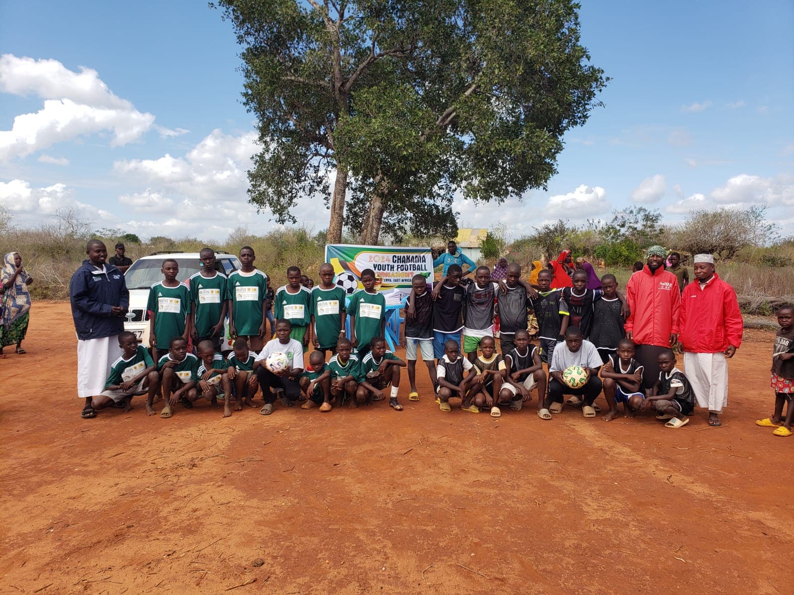 Youth football tournament