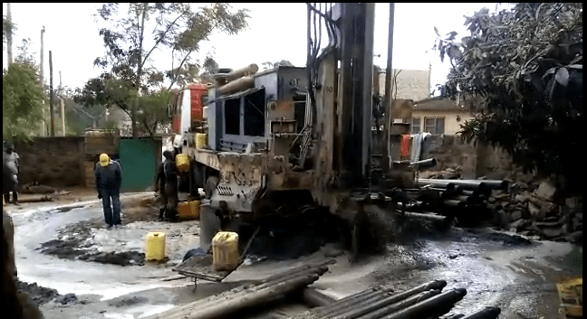 Borehole in Kibera